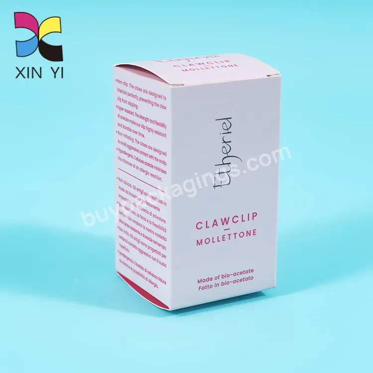 Factory Custom Skincare Cosmetic Cream Box Packaging Shampoo Package Box