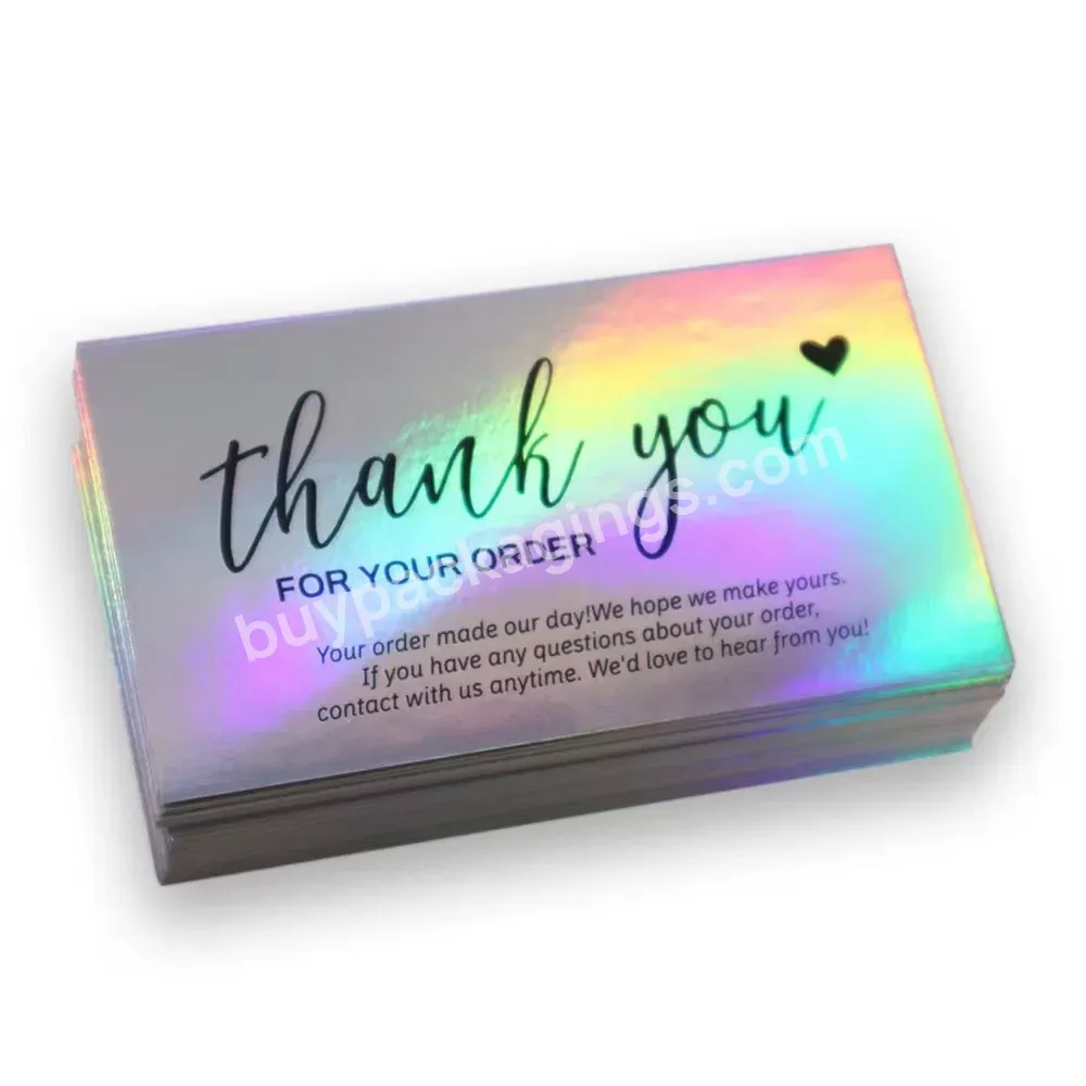 Factory Custom Thank You Cards For Small Business