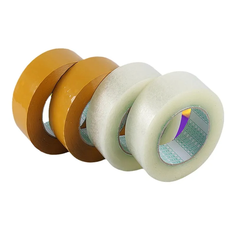 Factory custom wholesale express beige sealing packaging transparent sealing adhesive tape