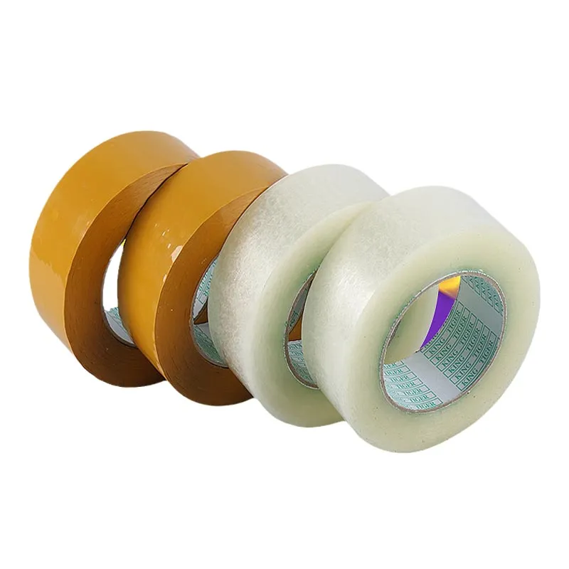 Factory custom wholesale express beige sealing packaging transparent sealing adhesive tape
