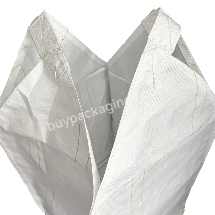 Factory Custom Woven Pp Bulk Bag Fibc Polypropylene Bags 500kg 750kg 1000kg Big Bag Wholesale