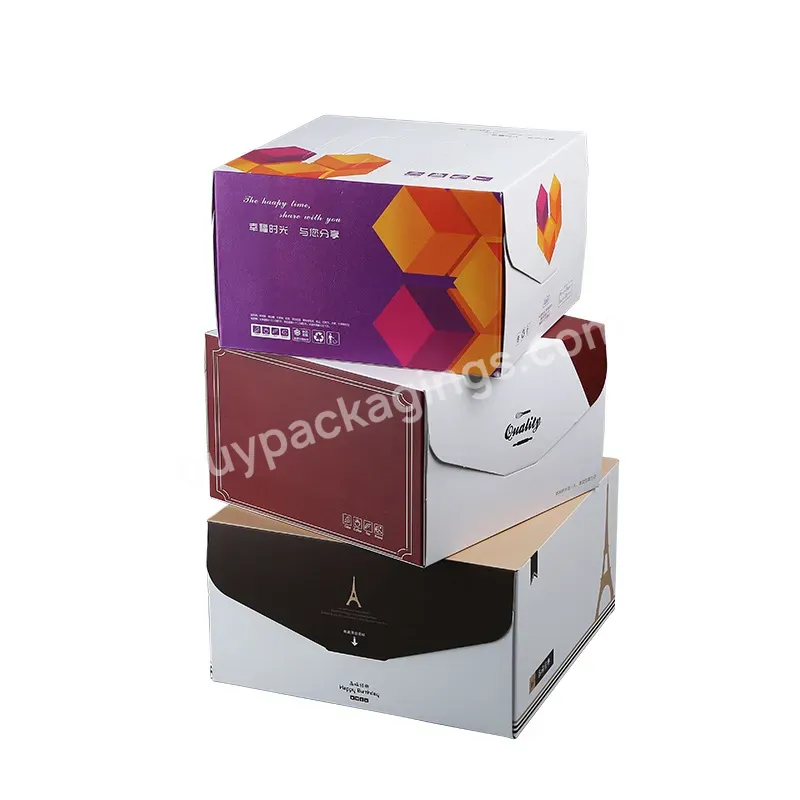 Factory Customized Cheap Cakesenvironmentally Friendly Recyclable Paper Boxes,The Inquiry Can Be Cheap
