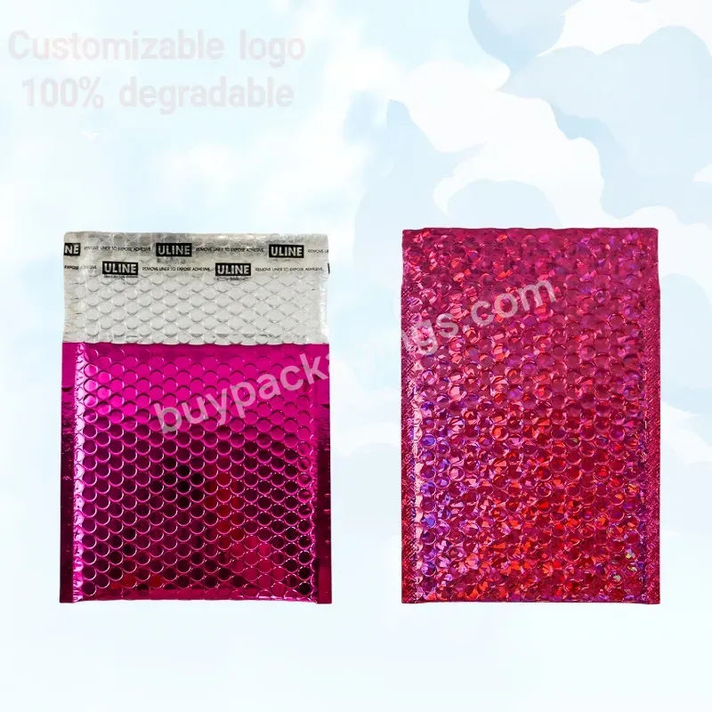 Factory Customized Envelope Bag Printing Matte Packaging Filled With Bubble Messenger Bag