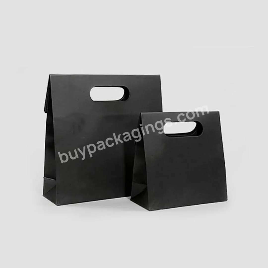 Factory Customized Kraft Paper Bags With Your Own Personal Logo Shopping Gift Paper Bags
