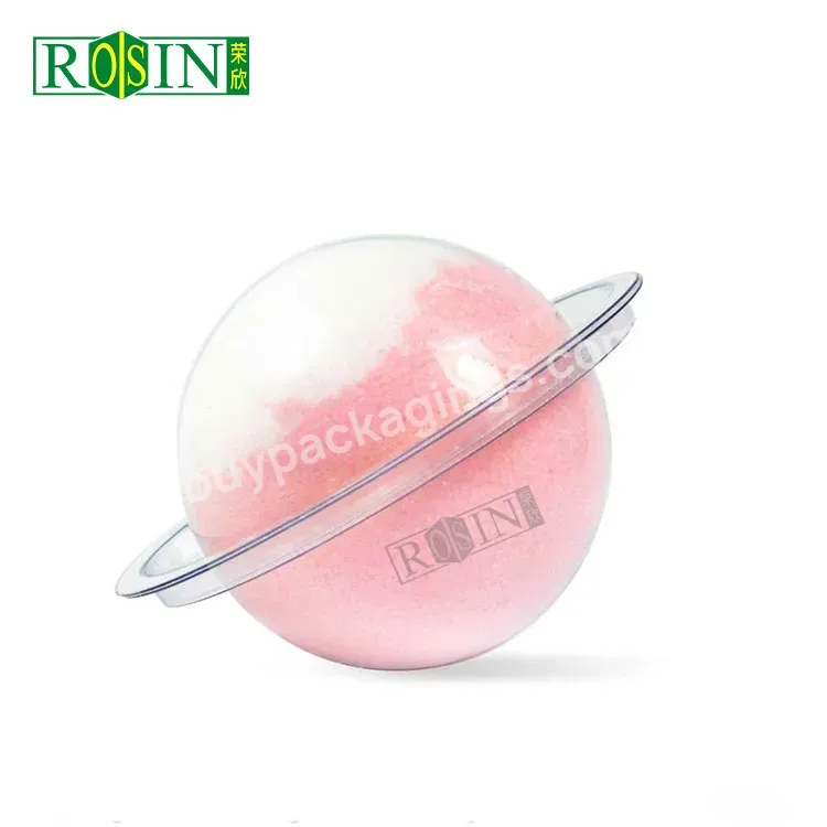 Factory Customized Pet Pvc Transparent Plastic Clam Shell Blister Bath Bomb Packaging