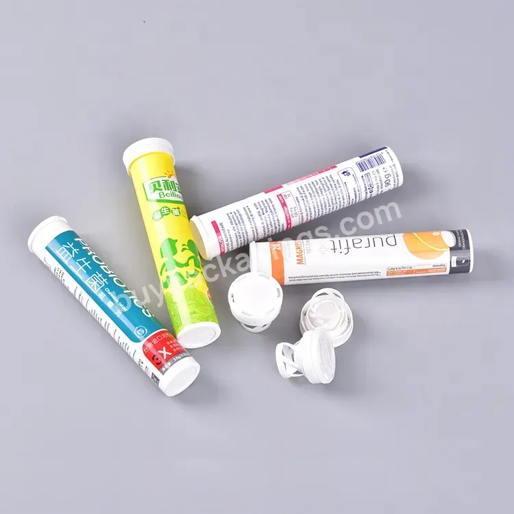 Factory Delivery Vitamin Effervescent Tablet Tube Candy Milk Tablet Bottle Pp Plastic Packaging Bottle