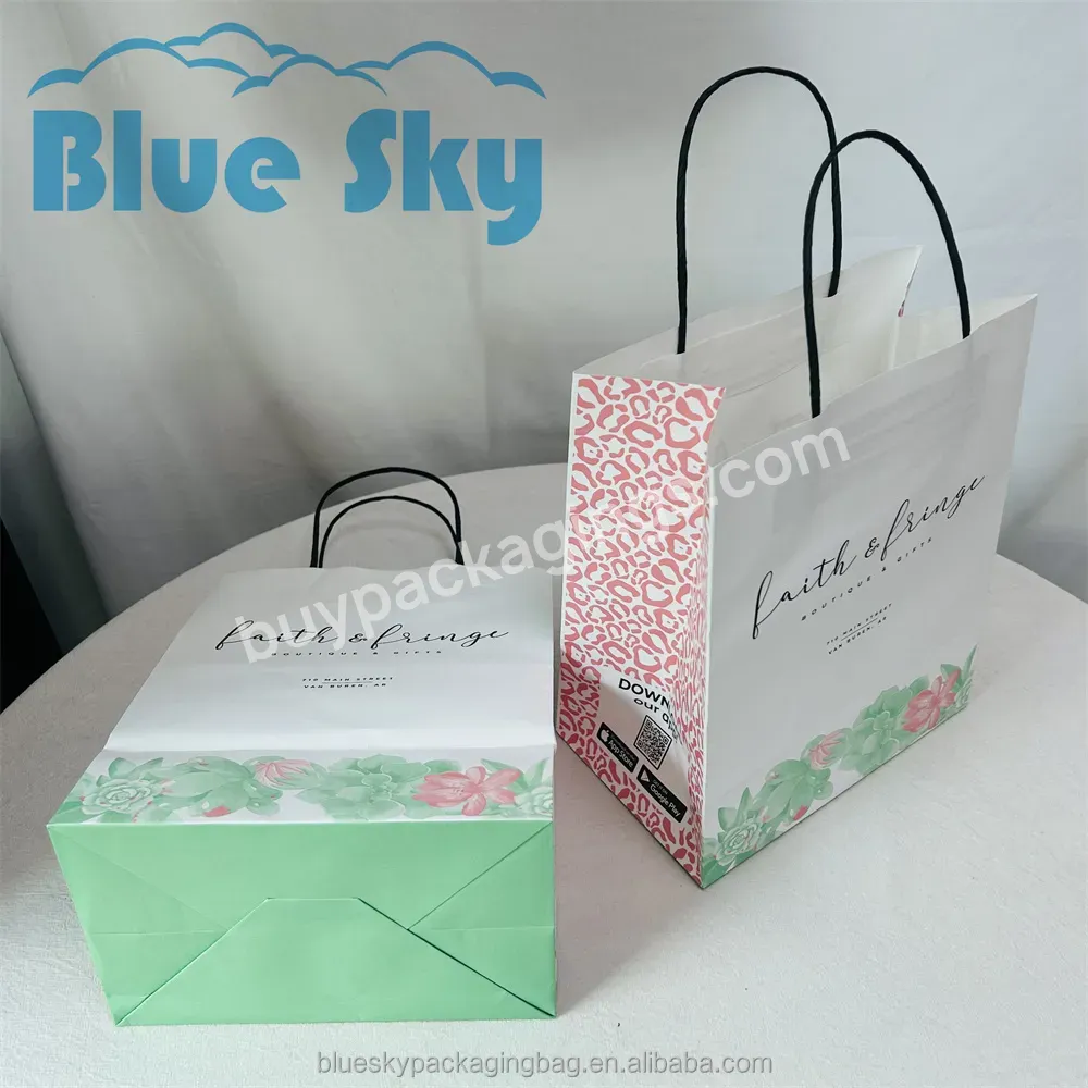 Factory Direct Customized Color Full Logo Custom Logo Packaging Gifts Clothing Products Bags
