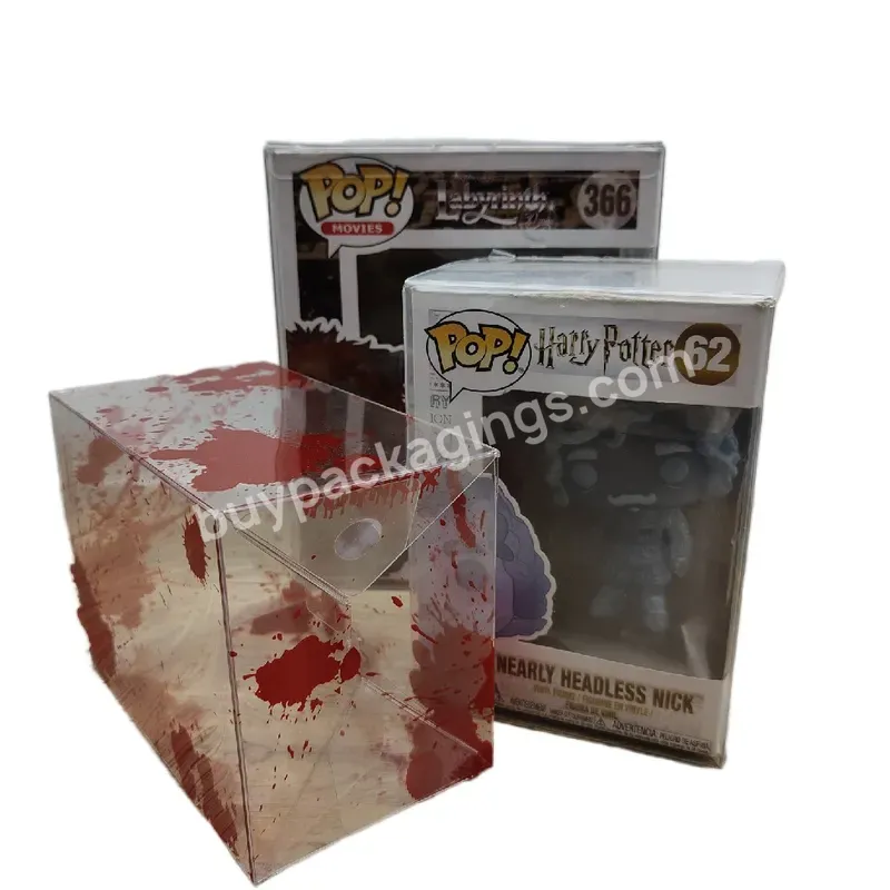 Factory Direct Funko Pop Clear Box Collectibles 0.5mm 0.6mm 0.7mm Bloody Funko Pop Protector