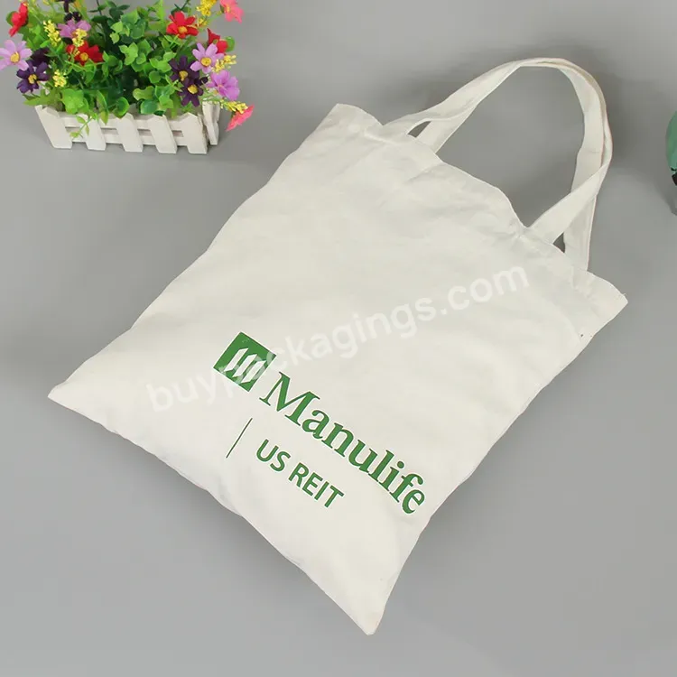 Factory Direct High Quality Bags Handbagtote Totecanvas Foldable Reusable Shopping Withoem Customized Canvas Sling Tote Bag