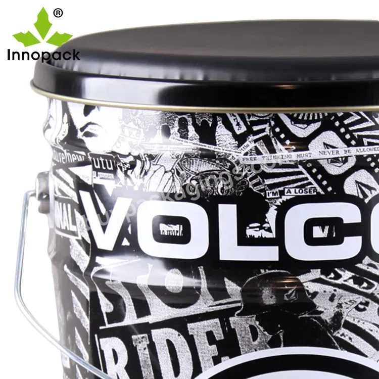 Factory Direct High Quality Metal Tinplate Paint Bucket