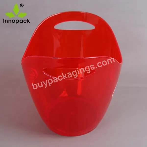 Factory Direct High Quality Oval Shape Single/double Wall Ice Buckets With Best Service - Buy Custom Ice Bucket,Ice Bucket Beer,Champagne Ice Bucket.