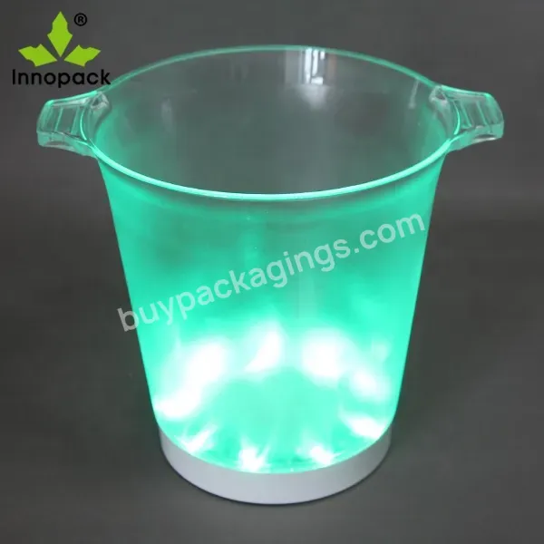 Factory Direct High Quality Plastic Ice Bucket With Cheapest Price - Buy Ice Bucket Led,Bucket Ice,Bar Ice Bucket.