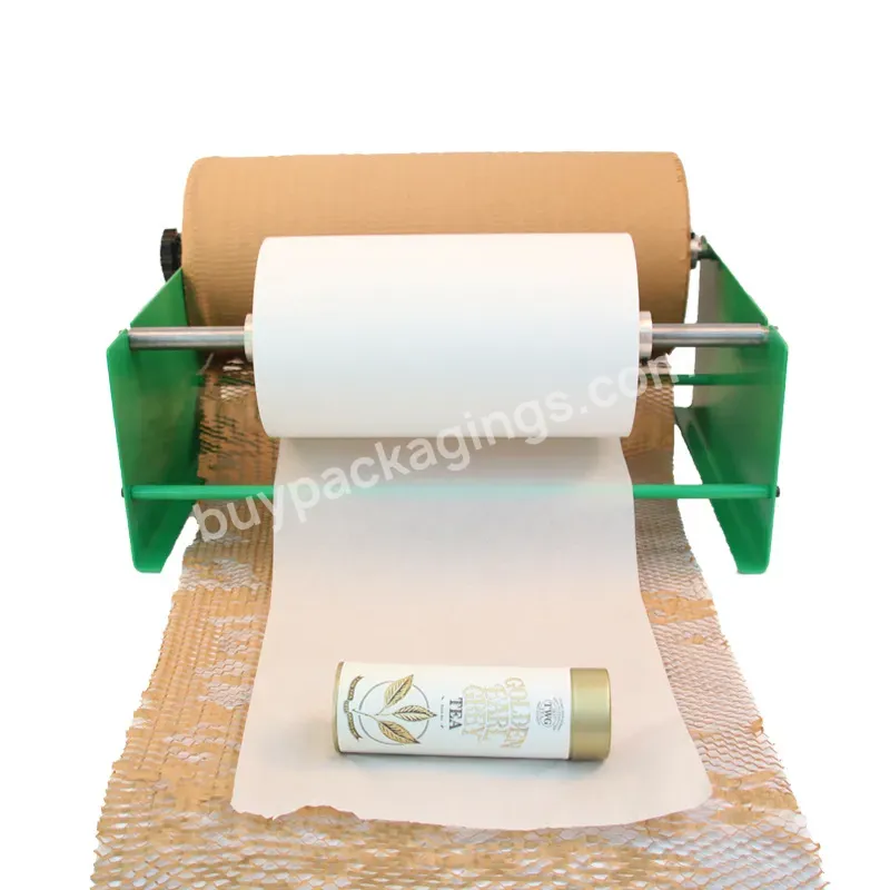 Factory Direct Honeycomb Paper Wrap Dispenser Machine Professional Auxiliary Equipment Convenient For Honeycomb Kraft Paper - Buy Honeycomb Paper Wrap Dispenser,Honeycomb Paper Machine,Dispenser Honeycomb Paper Wrapping Machine.