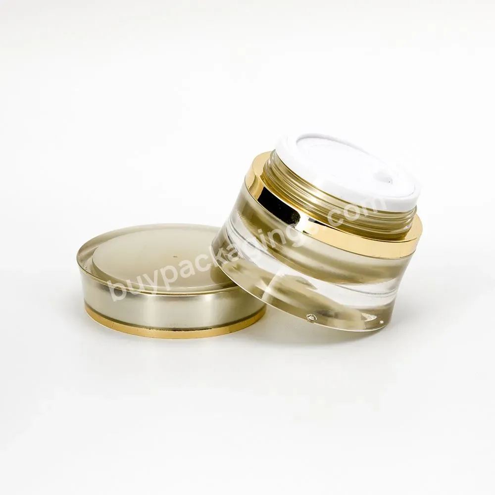 Factory Direct Sale 30g High Quality Plastic Cosmetic Jar Bronzing Face Cream Storage Container