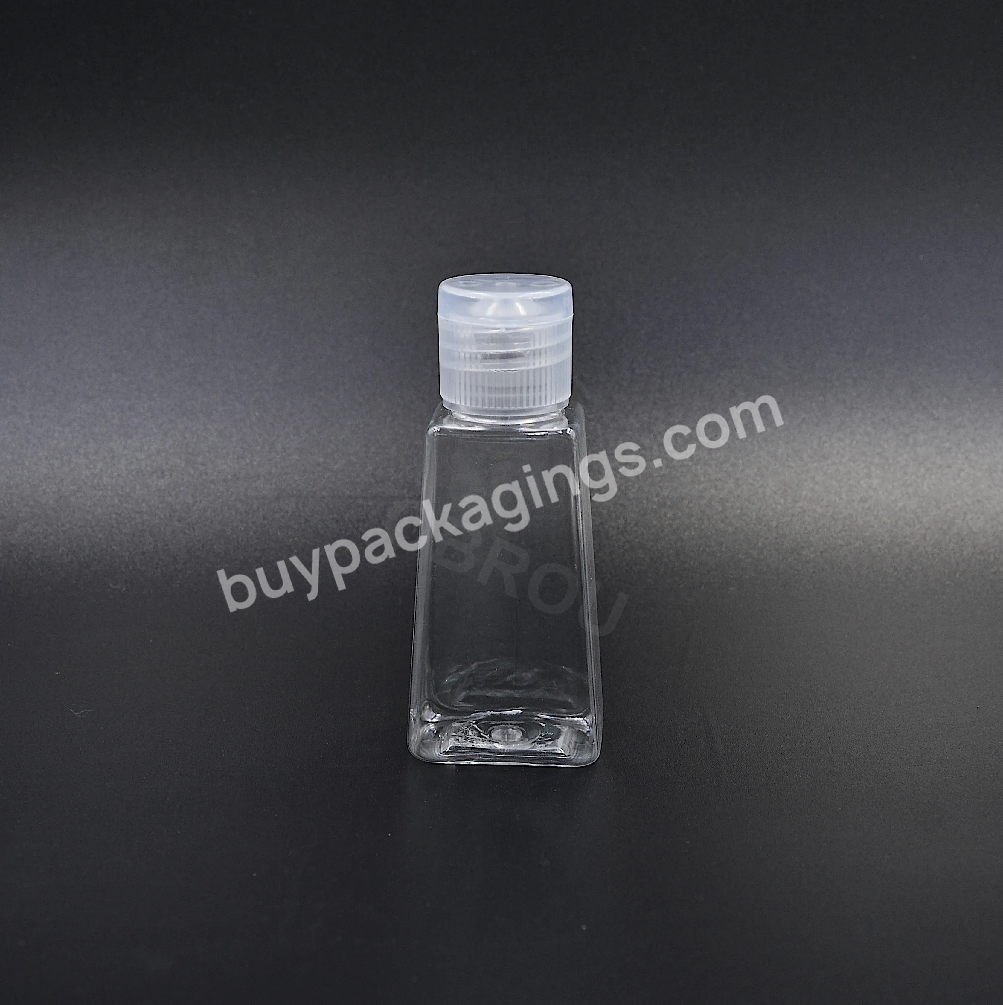 Factory Direct Sale 30ml Pet Plastic Bottle With Flip Top Cap For Hand Sanitizer