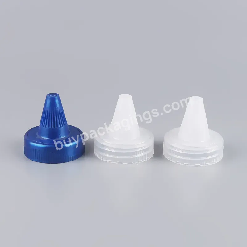 Factory Direct Sale 38/400 Plastic Long Nozzle Pointed Mouth Twist Top Cap For Glue Bottle - Buy Long Nozzle Cap,Screw Pointed Cap,Twist Top Cap.