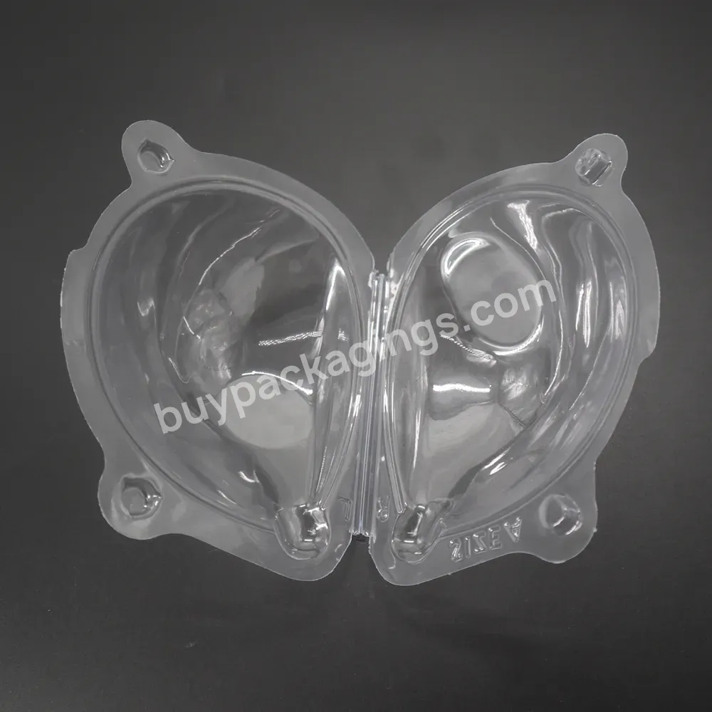 Factory Direct Sale Environmental Durable Pet Underwear Cup Clamshell Plastic Blister Bra Tray Packaging Box