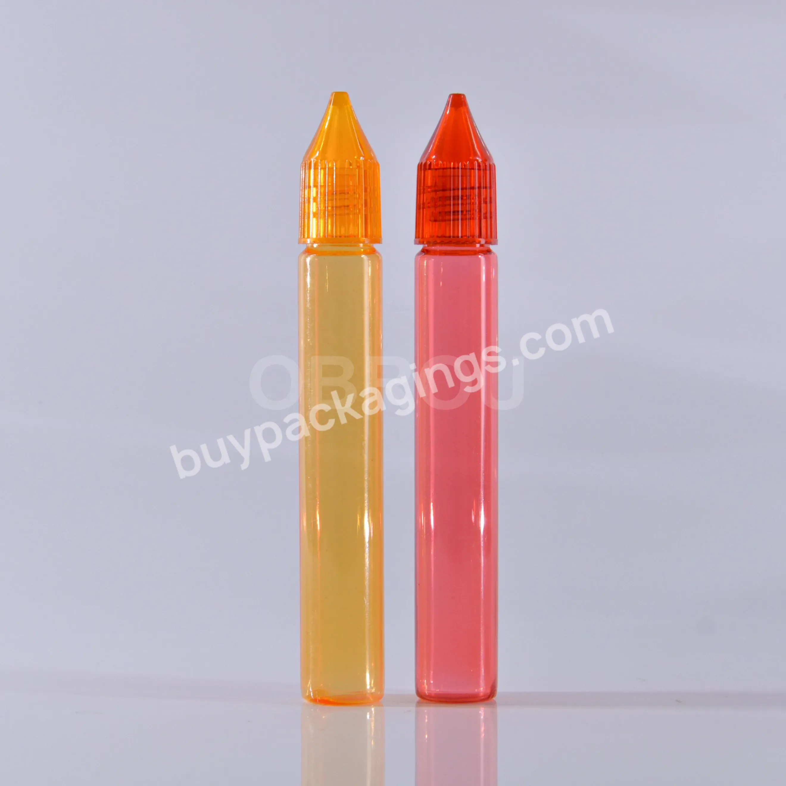 Factory Direct Sale Glue Pigment Packaging 15ml Pet Plastic Pen Style Dropper Bottle With Screw Cap - Buy 15ml Glue Bottle,Plastic Pigment Bottle,Pen Style Dropper Bottle.