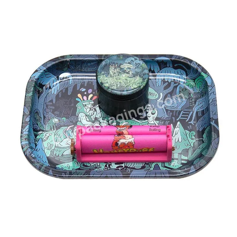 Factory Direct Sale Rolling Tray Grinder Set - Buy Rolling Tray Grinder Set,Rolling Tray Wholesale,Custom Rolling Tray.