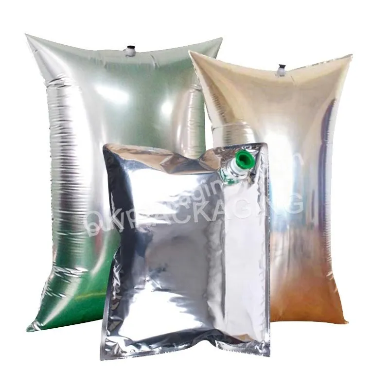 Factory Direct Sale Stand Up Pouch Aluminum Foil Juice 1l 2l 3l 4l 5l Bib Wine Bag In Box Holder With Valve