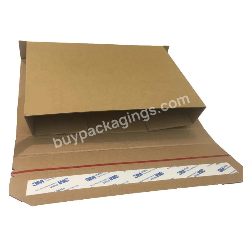 Factory Direct Sale Thick Envelope Peel Seal Logo Packaging String Custom Rigid Mailer