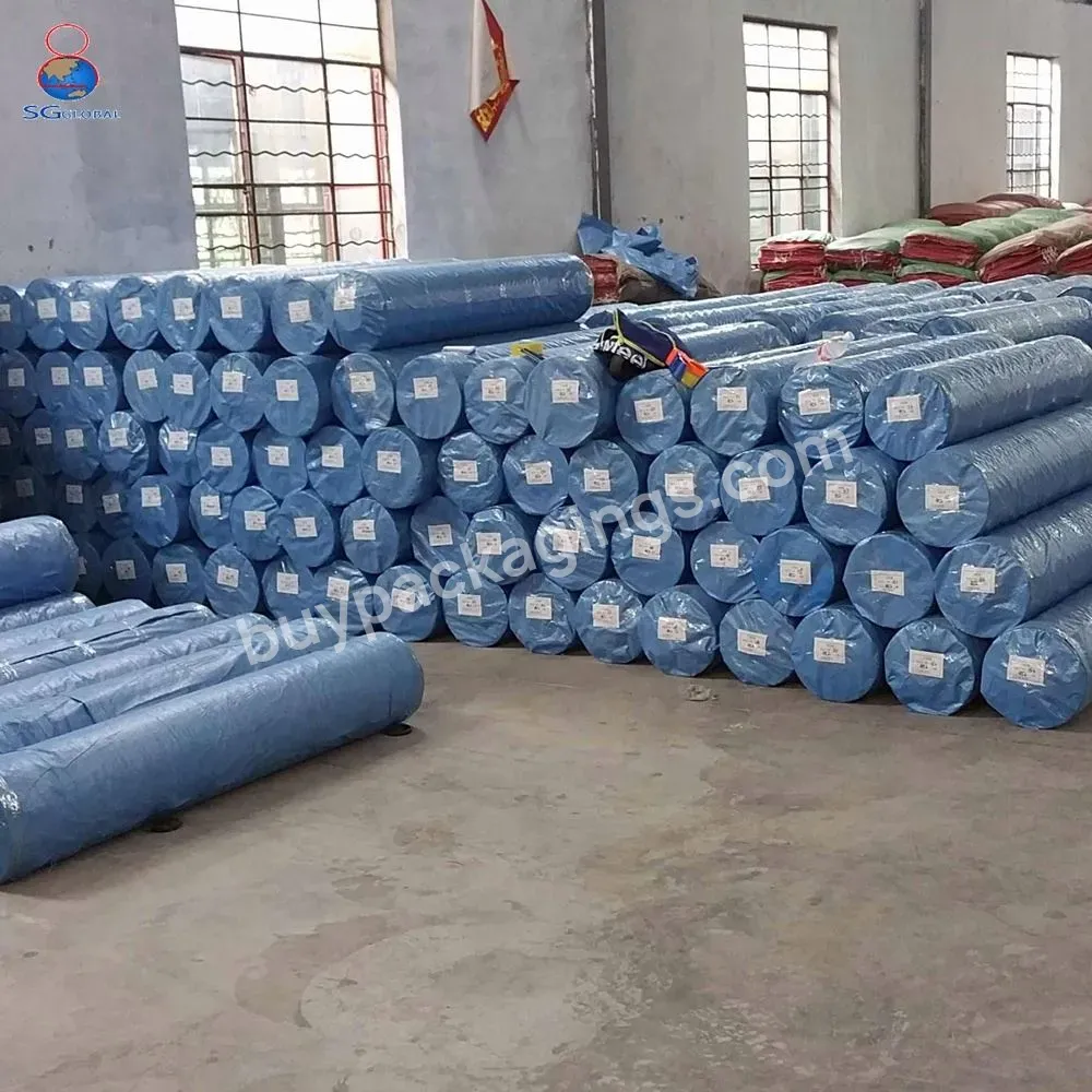 Factory Direct Sale Wholesale Plastic Pp Woven White Fabric Roll