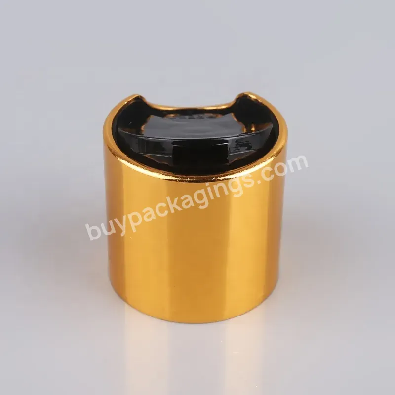 Factory Direct Selling 20 24 28 Mm Aluminium Press Screw Lids Cosmetic Cap Disc Top Cap In Stock