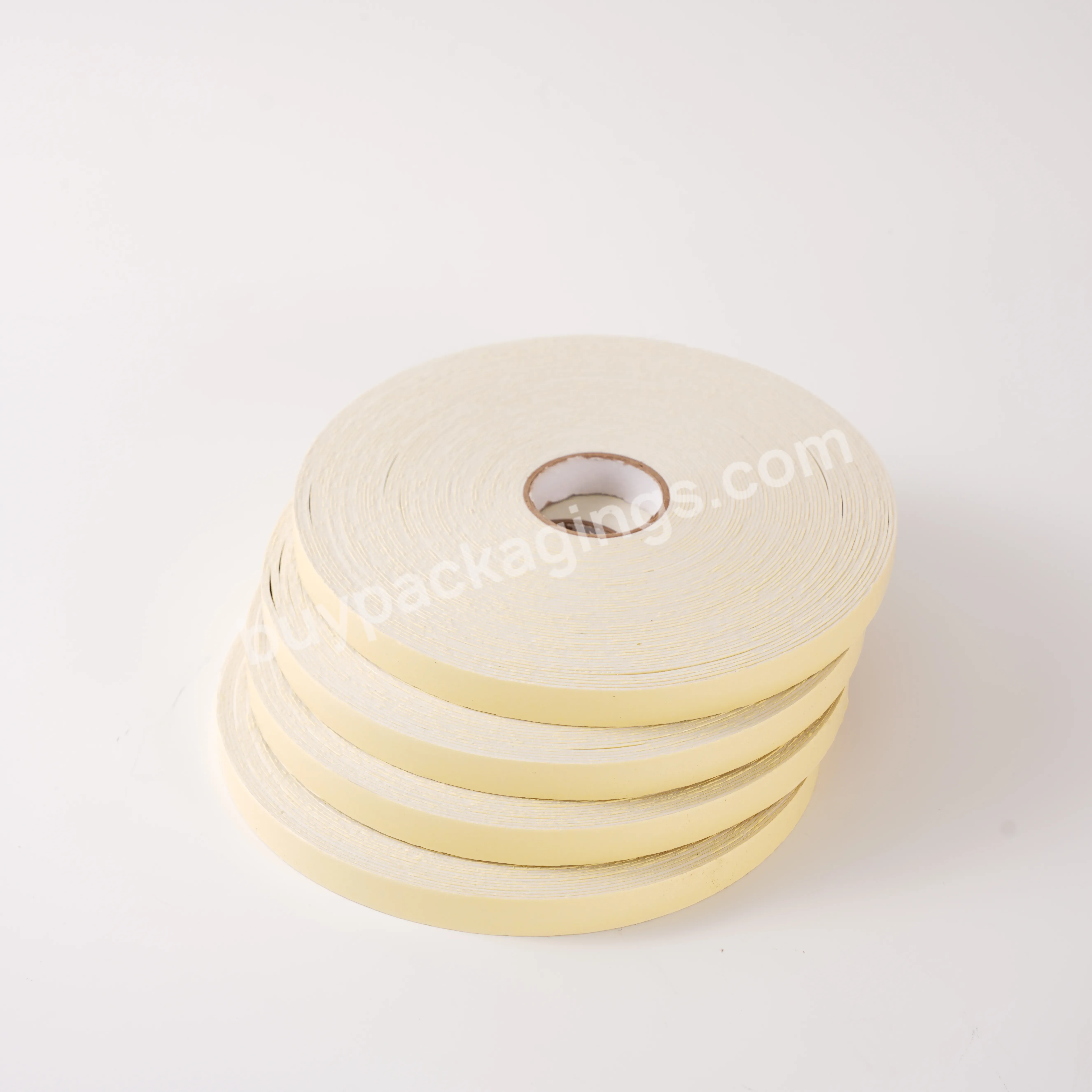 Factory Direct-selling Yellow Paper,Super-high Dip Double-sided Foam Tape,Exclusively For Building Materials Stores