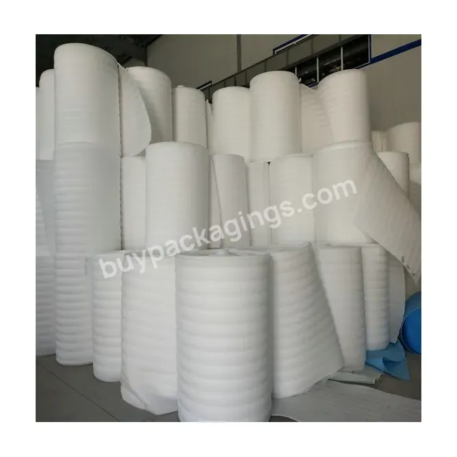 Factory Direct Supply Protective Film Tube Rubbersheet Polyurethane Foams Disposable Plates Medium Density Roller Epe Foam Roll