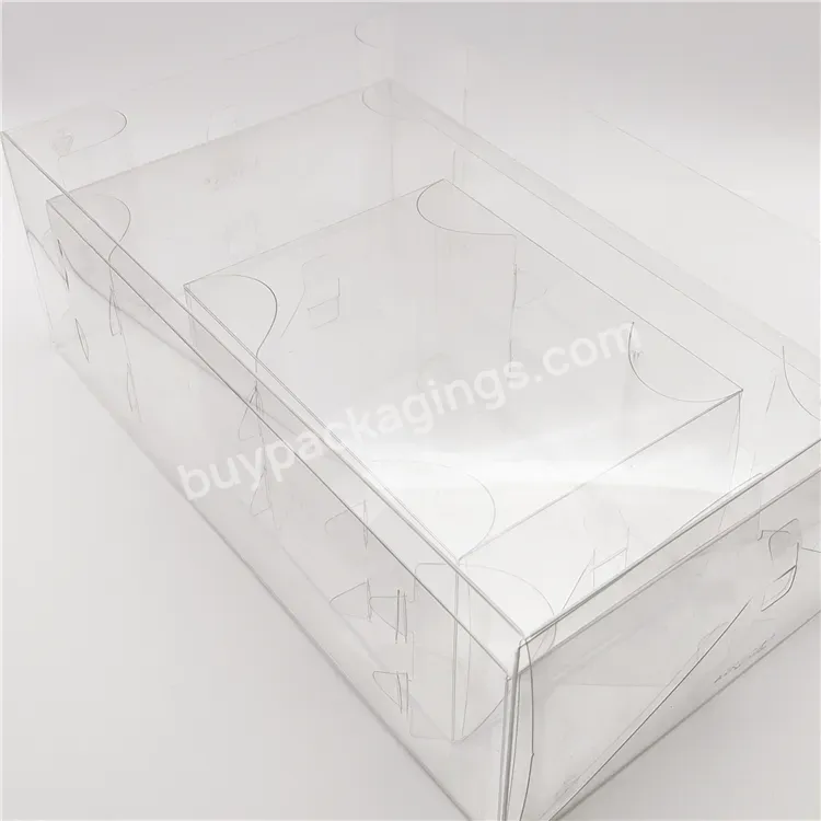 Factory Direct Wholesale Folding Gift Shoes Display Storage Clear Packaging Boxes