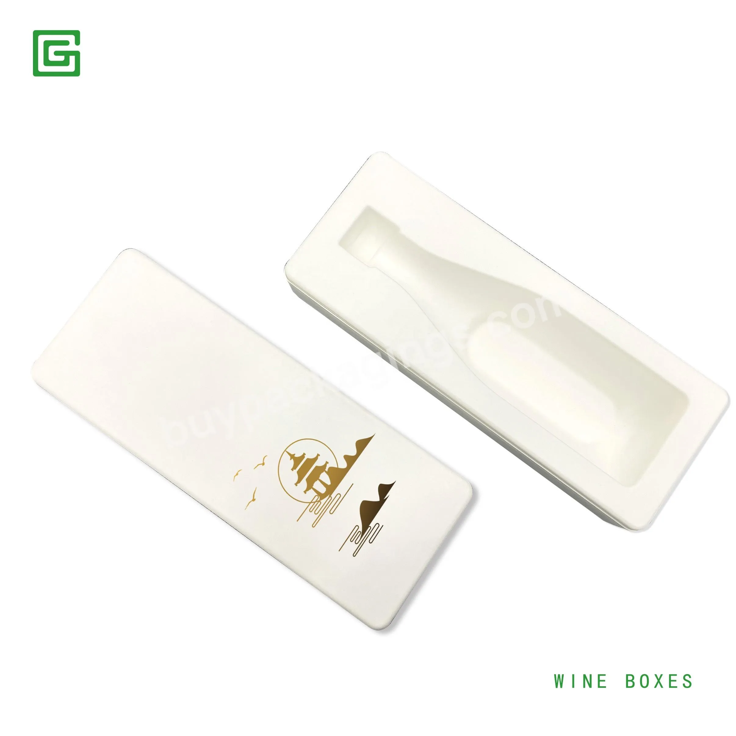 Factory Direct Wholesale Paper Boxes Drink Biodegradable Packaging For Wine