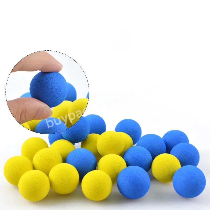 Factory Directly High Quality Smooth Surface Colored Eva Foam Ball With Hole Eva Foam Antenna Ball For Toy - Buy Soft Foam Balls,Color Foam Ball,Eva Toys Ball.