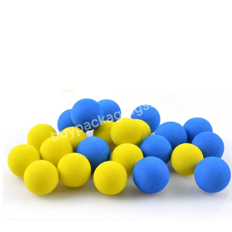 Factory Directly High Quality Smooth Surface Colored Eva Foam Ball With Hole Eva Foam Antenna Ball For Toy - Buy Soft Foam Balls,Color Foam Ball,Eva Toys Ball.