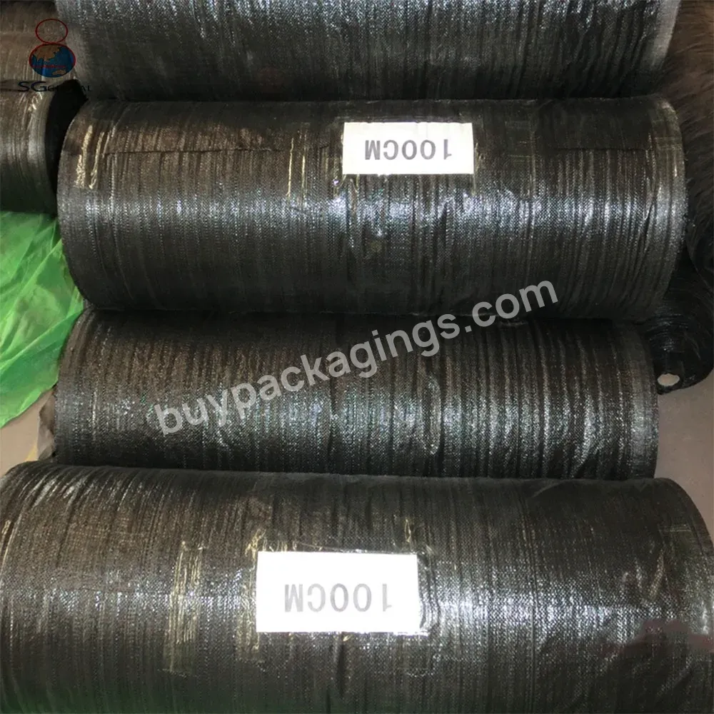 Factory Directly Price Plastic Black Pp Woven Geotextile Price Per M2