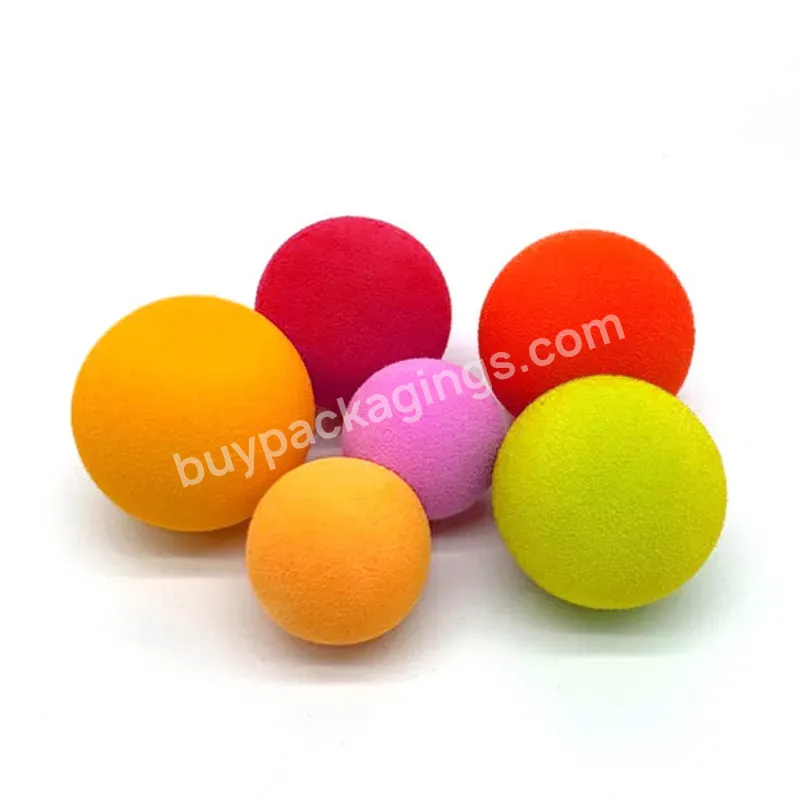 Factory Directly Produces High Quality Eva Foam Balls With Smooth Surface And Eva Foam Antenna Balls With Holes