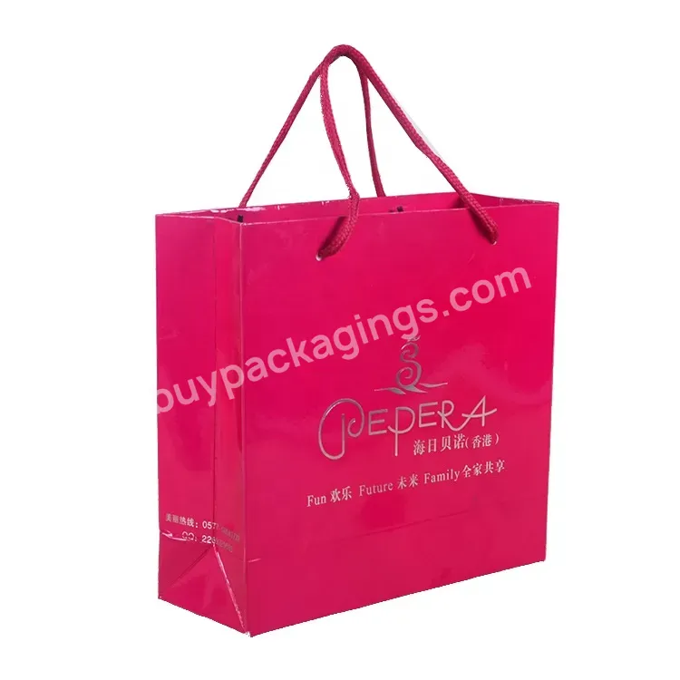 Factory Directly Sale High Quality Customized Popular White Gift Customer Paper Shopping Bag Paper Bag For Clothing