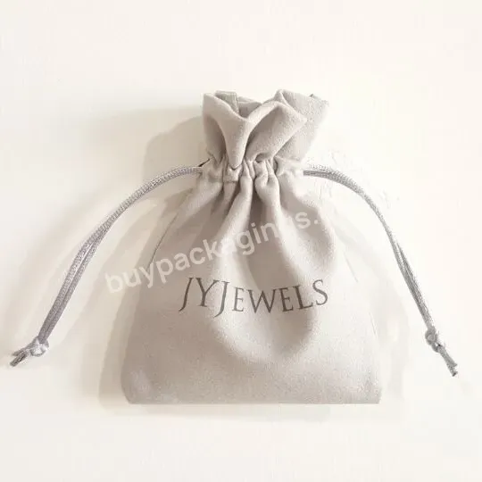 Factory Directly Sell Jewelry Pouch With Logo Jewelry Packaging Pouch With Logo Kettle Drawstring Bag Sweater Women Dust Bag