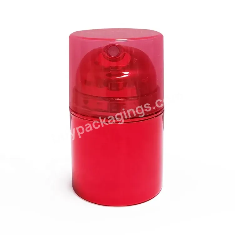 Factory Empty Airless Pump Sprayer Foundation Plastic Face Care Sunscreen Cream Bottle Eco-friendly Cosmetic Bottle