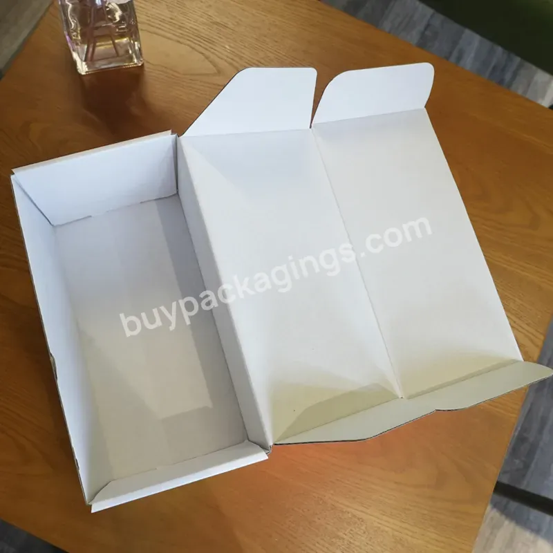 Factory High Quality Corrugated Cardboard Wholesale Wine Plant Cosmetic Carton Paper Box Packaging