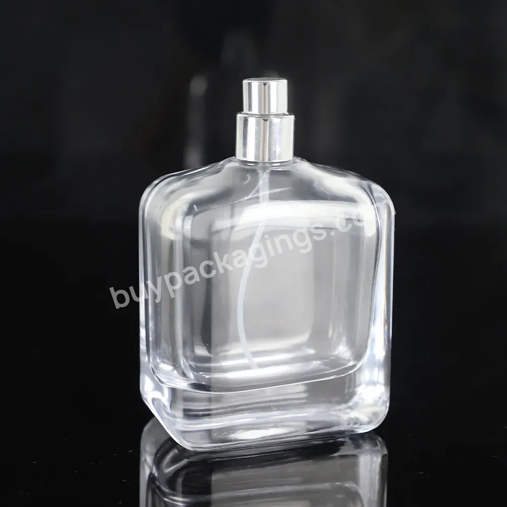 Factory Hot Sale Empty Refill Glass Perfume Bottle 100ml Perfume Bottle Luxury Glass Packaging