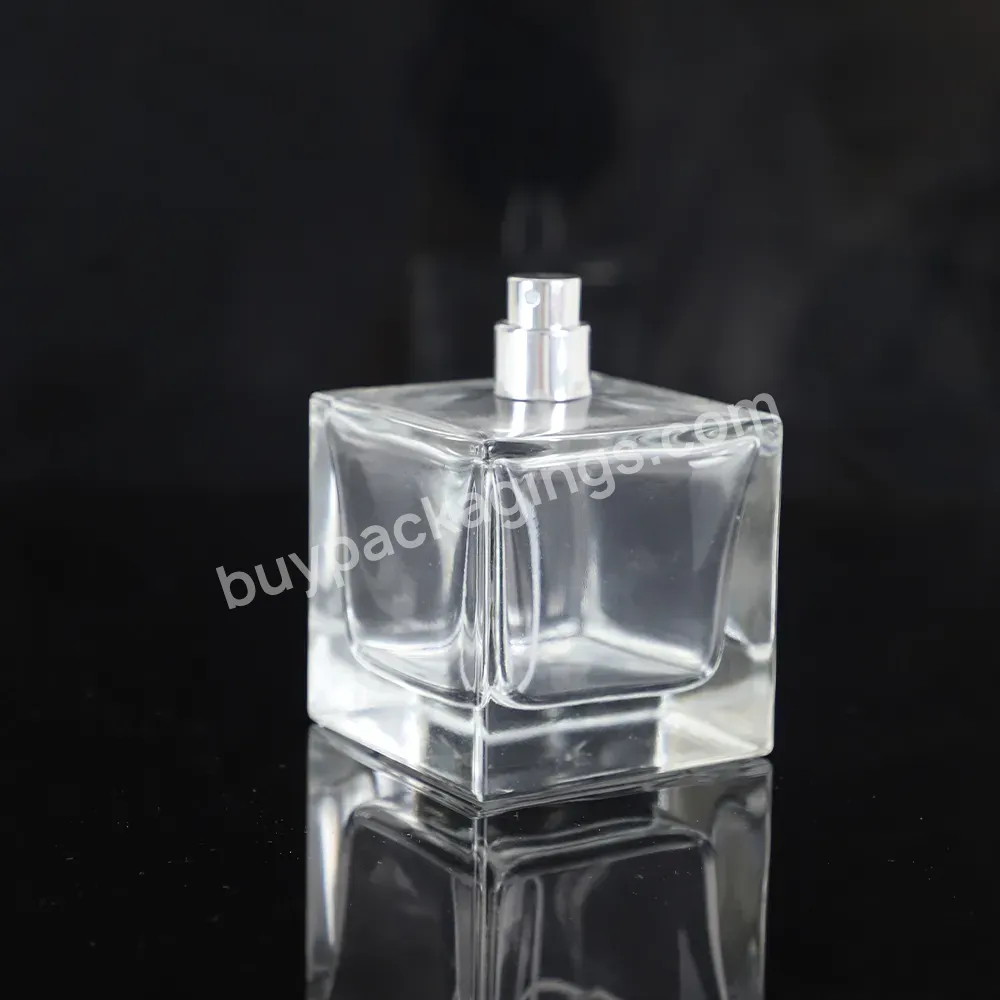 Factory Hot Sale Empty Refill Glass Perfume Bottle 100ml Perfume Bottle Luxury Glass Packaging