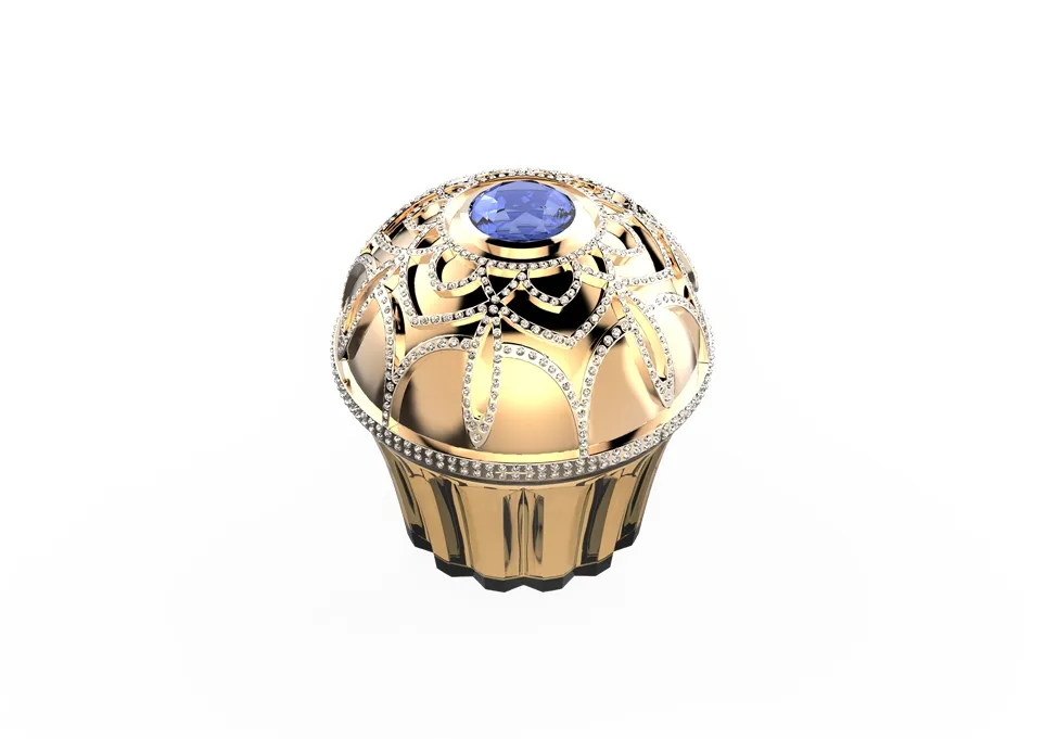 Factory Hot Sale Luxury Lip Balm Glass Cosmetic Jar For Arabic Style