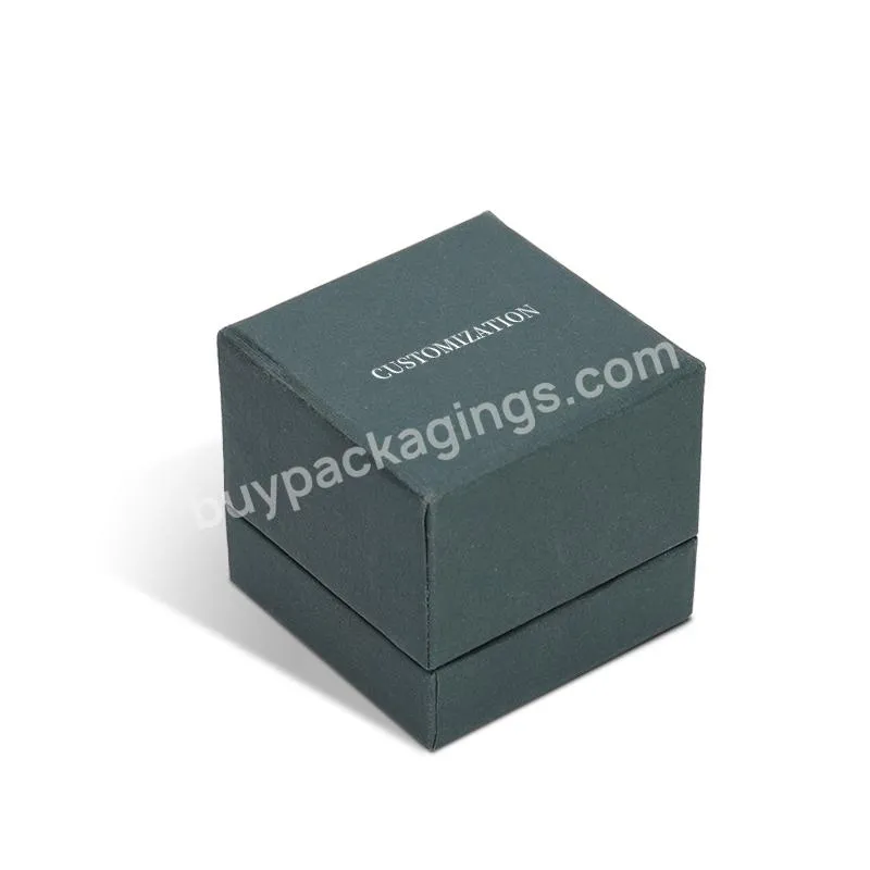 Factory Hotsale Jewelry Box Accept Customized Design Jewelry Paper Box With Logo