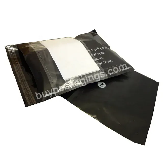 Factory In-stock Wholesale Shipping Bags Colorful Custom Printed Eco 100% New Material Pack Mail Black With Free Sample