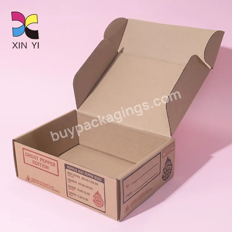 Factory Manufacture Customize Your Own Box Packaging Cardboard Custom Shipping Packaging Box