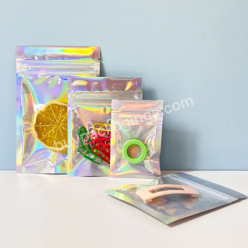 Factory Manufacturer Custom Plastic Packaging Bag Aluminum Foil Bag Color Printing Ziplock Composite Bag