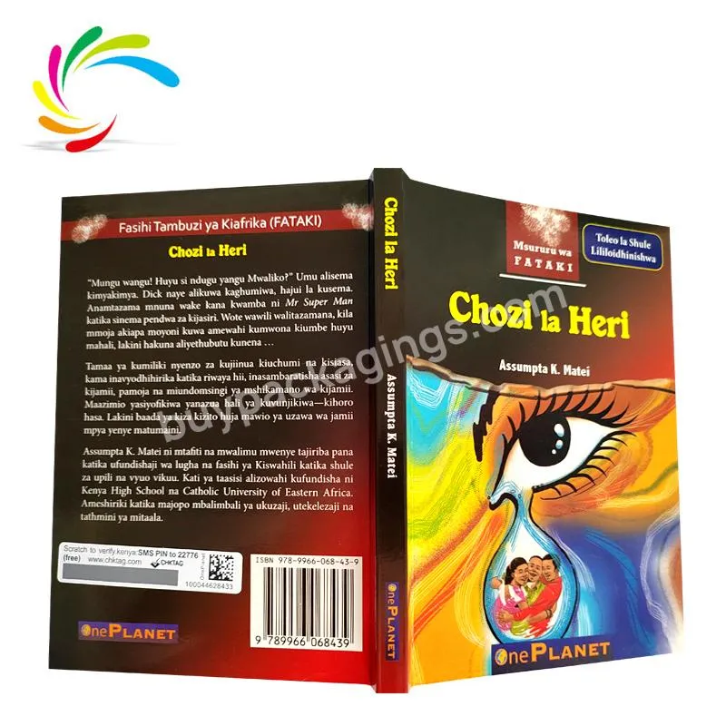 Factory new product promotion Popular best-selling Kenyan paperback novel  chozi la heri  books