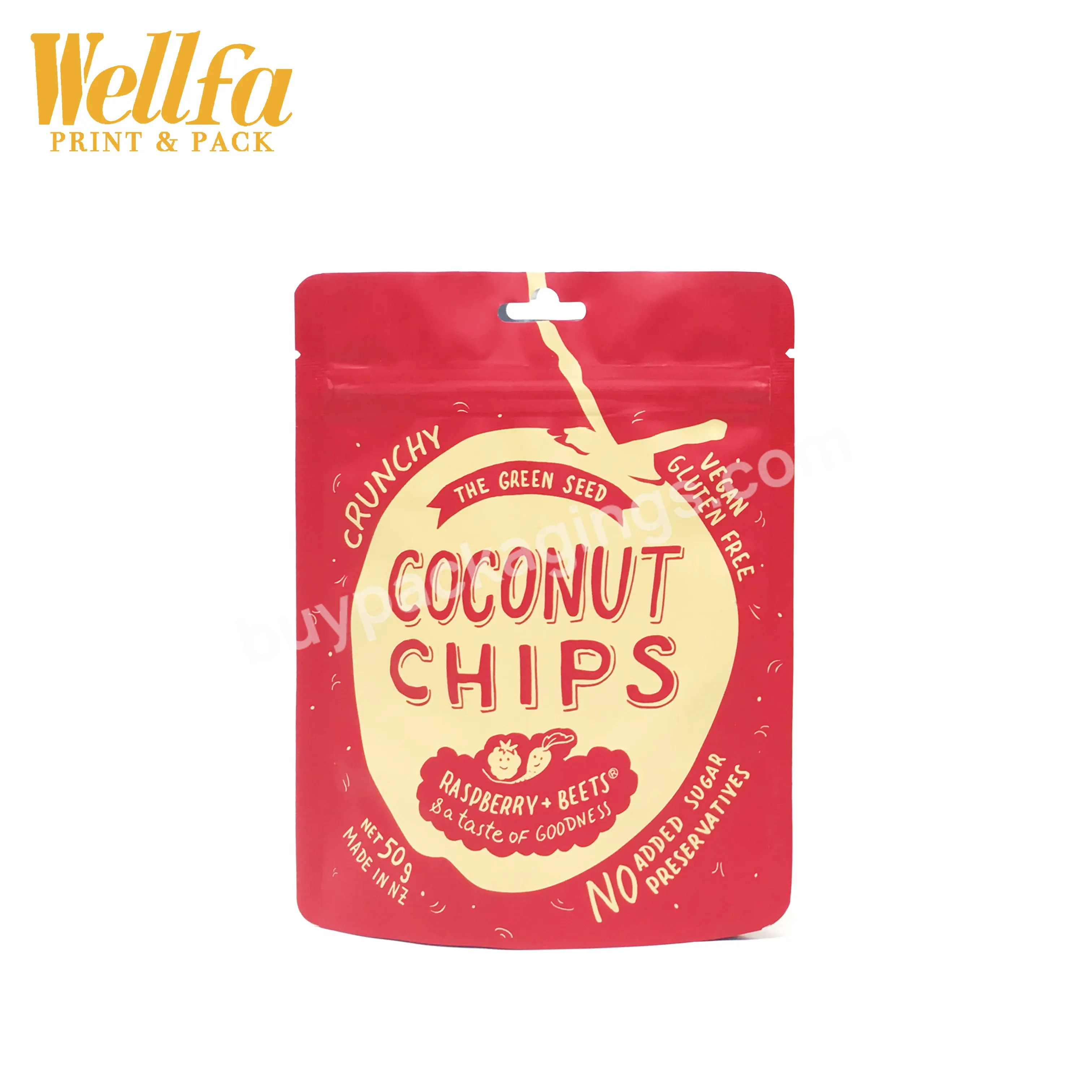 Factory Oem Bolsa De Plastico Custom Printed Laminated Stand Up Zipper Pouch Sealing Snack Mylar Bags Plastic Bag Packaging