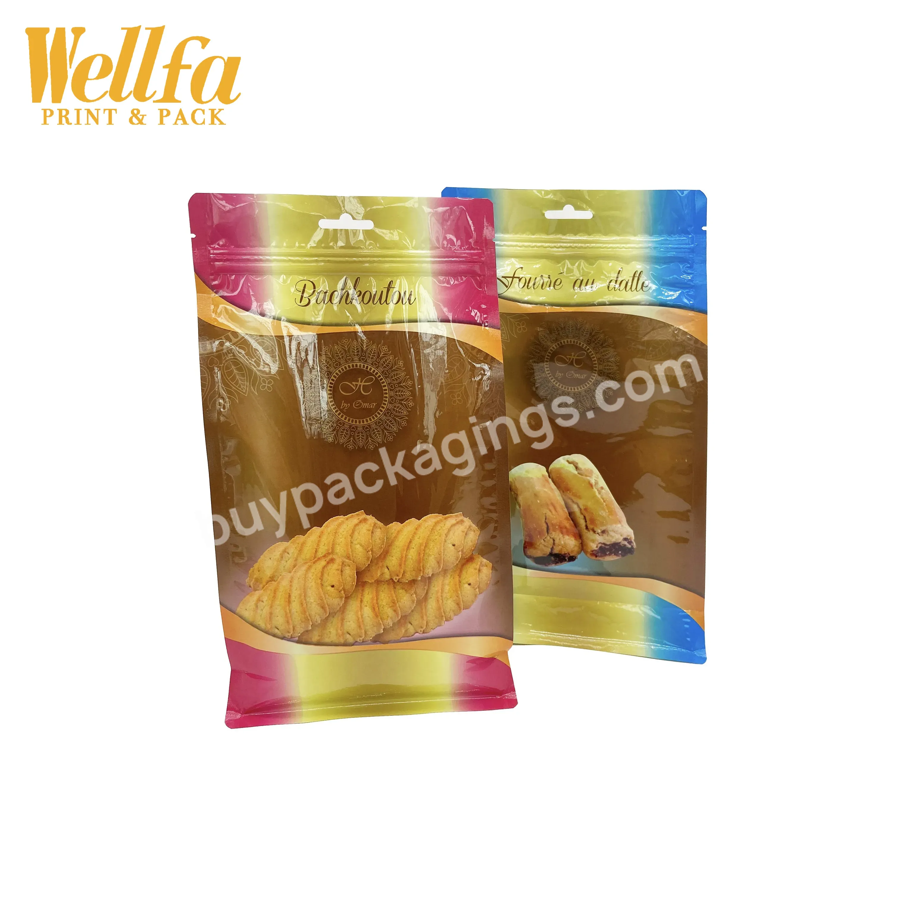 Factory Oem Custom Print Flat Bottom Pouch Aluminum Foil Food Grade Packaging For Snake Chocolate Powder