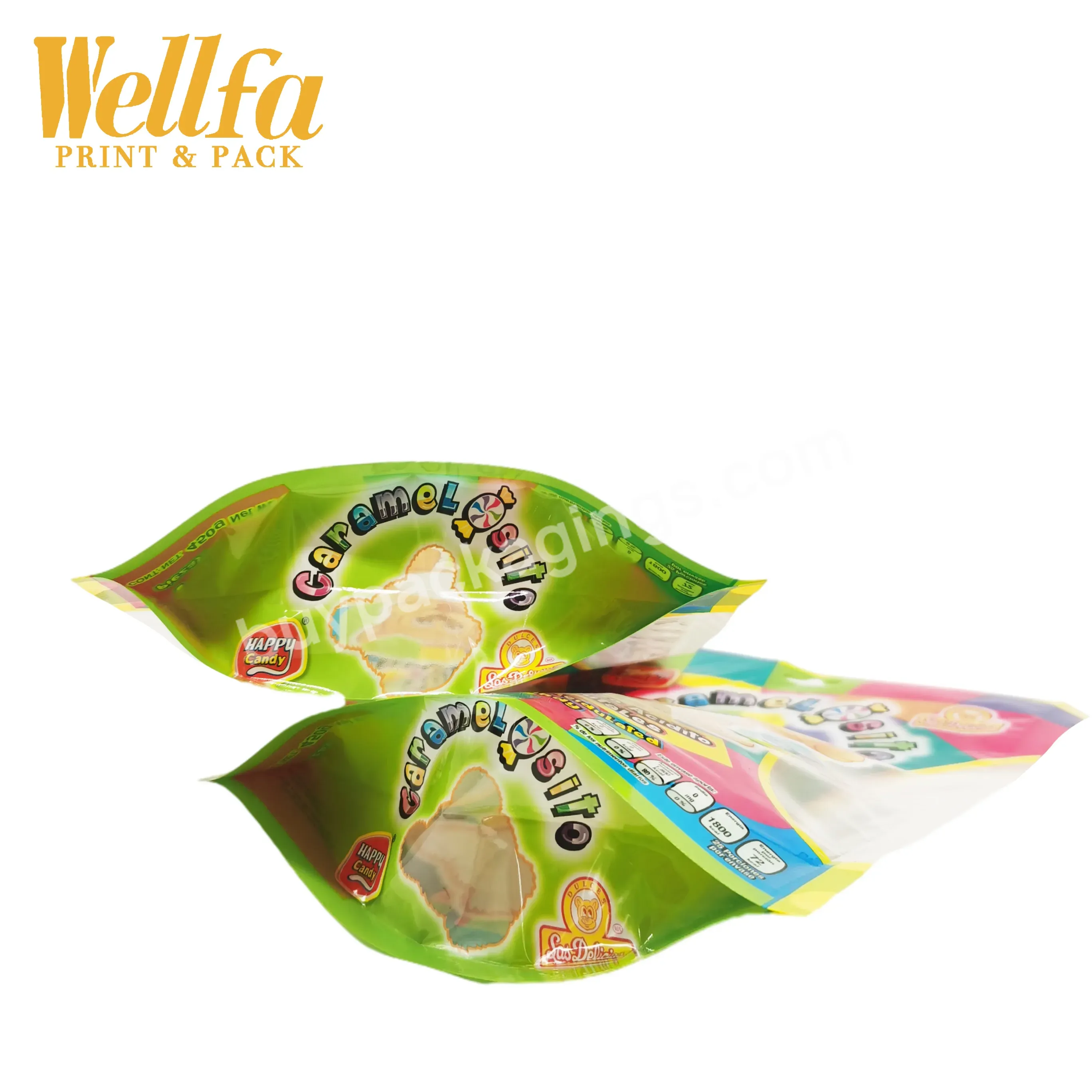 Factory Oem Emballages Alimentaires Mylar Bags Candy Snack Packaging Edible Packaging